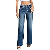 L'AGENCE Women's Scottie High Rise Wide Leg Jeans