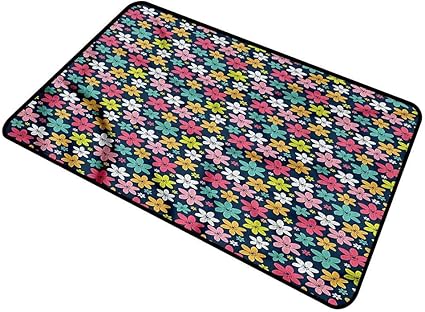 Alfombra de baño para interiores y exteriores, fácil de limpiar de 20 x