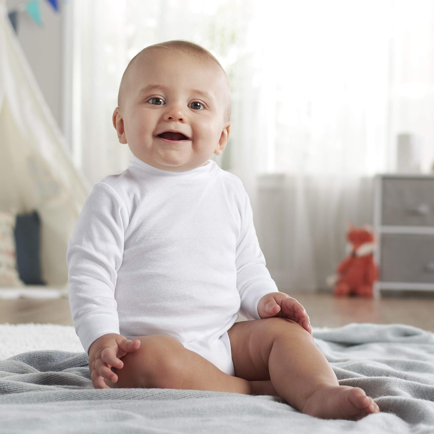 infant turtleneck onesie