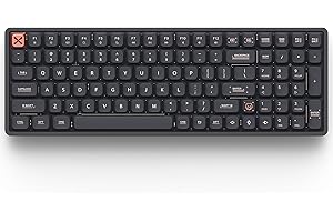 IQUNIX Magi96 Low Profile Wireless Mechanical Keyboard – Full 100-Key Layout, Hot-Swappable, RGB Backlit, Full Aluminum, VIA 