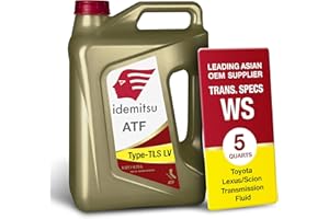 Idemitsu ATF Type TLS-LV (WS) Automatic Transmission Fluid for Toyota, Lexus, Scion - 5QT