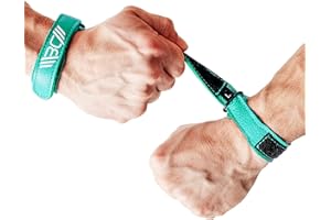 WARM BODY COLD MIND Premium Leather Wrist Wraps for Cross Training, Olympic Weightlifting, Powerlifting, Bodybuilding, Deadlift, Strength Training and Wrist Support with Thumb Loop