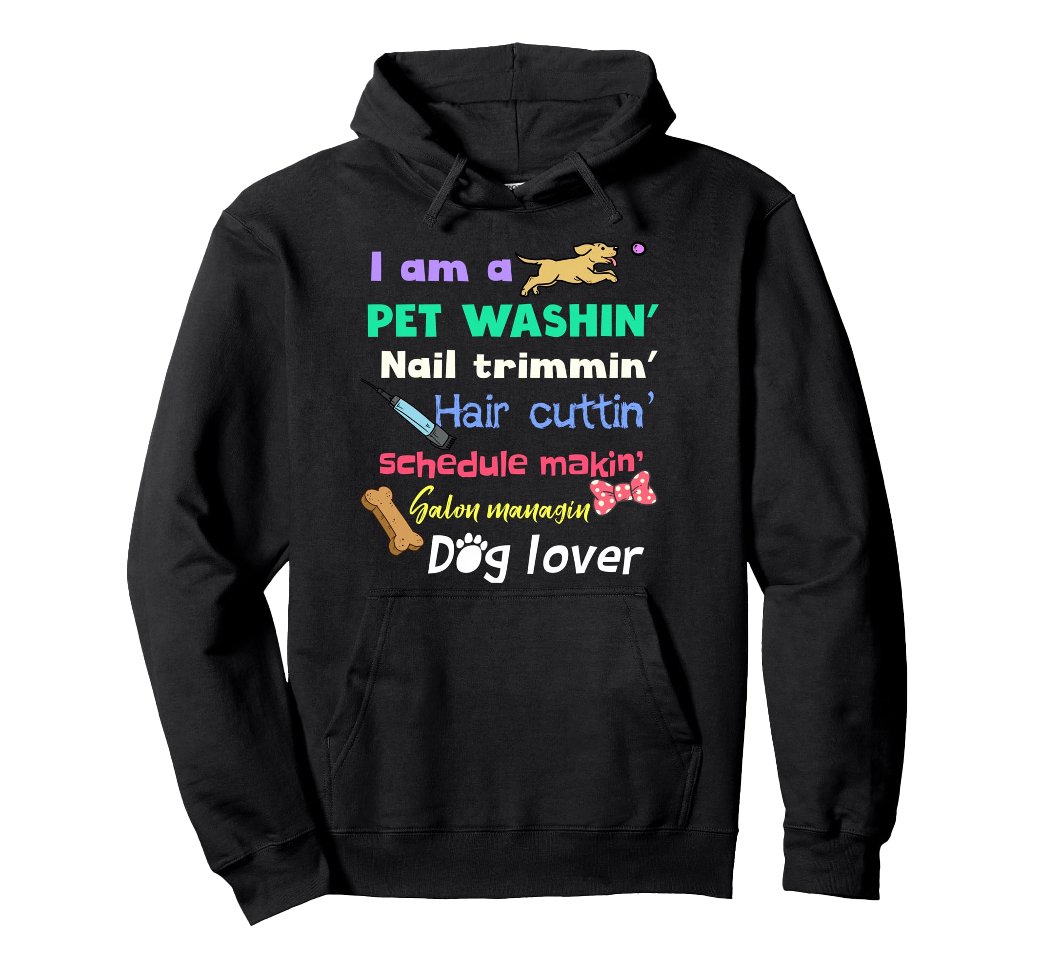 Dog Groomer Gift Shirt Pet Grooming Funny Pet Dog Lover Tee Pullover Hoodie