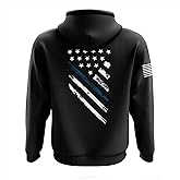 Tactical Pro Supply Patriotic Crest Flags design Heavyweight Hoodies for Men and Women