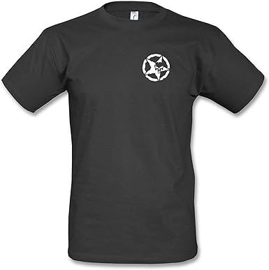 Punisher Military Skull T Shirt Front Back Amazon De Bekleidung