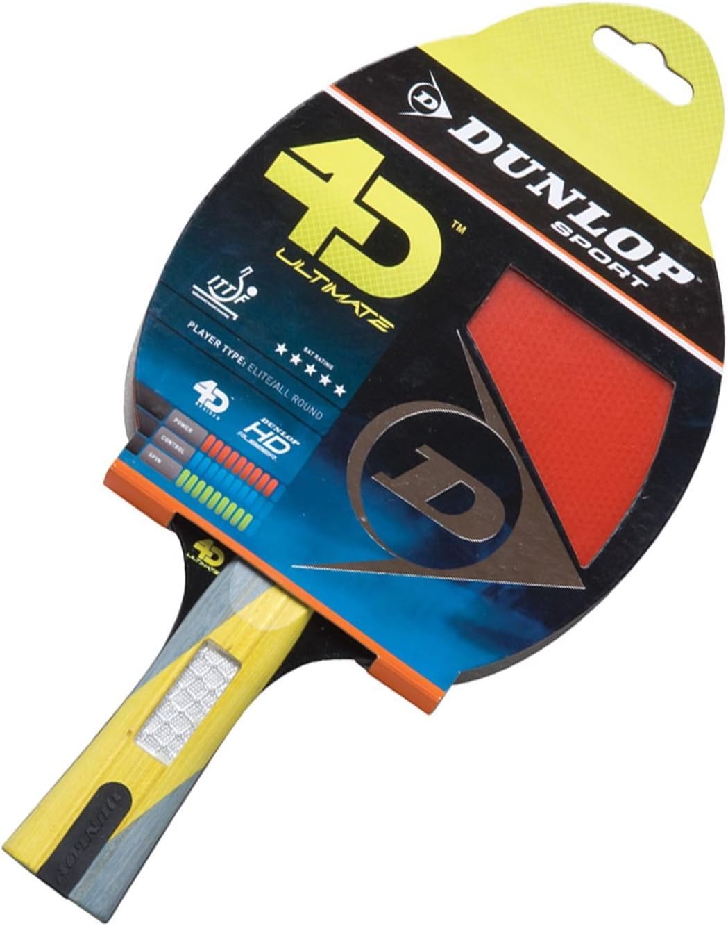 Dunlop 4D Ultimate Table Tennis Bat Elite All Round Ping Pong
