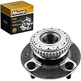 Nhsmgt 512195 Rear Wheel Bearing Hub Compatible with Hyundai Elantra 2001-2006, fit Kia Spectra Spectra5 2005-2009 with ABS 4-Lug