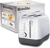Breville Edge Deep Chassis 2 Slice Toaster Brushed Stainless Steel VTT981