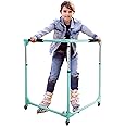 GanFindX Folding Skater Aid for Kids Roller Skating, Roller Skate Trainer for Kids Toddler Adjustable Height Training Walker