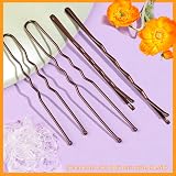 Teenitor 300pcs Bobby Pins Kit Brown Hair Pins Bun Pins Hair Bands 2in 2.75in view 4