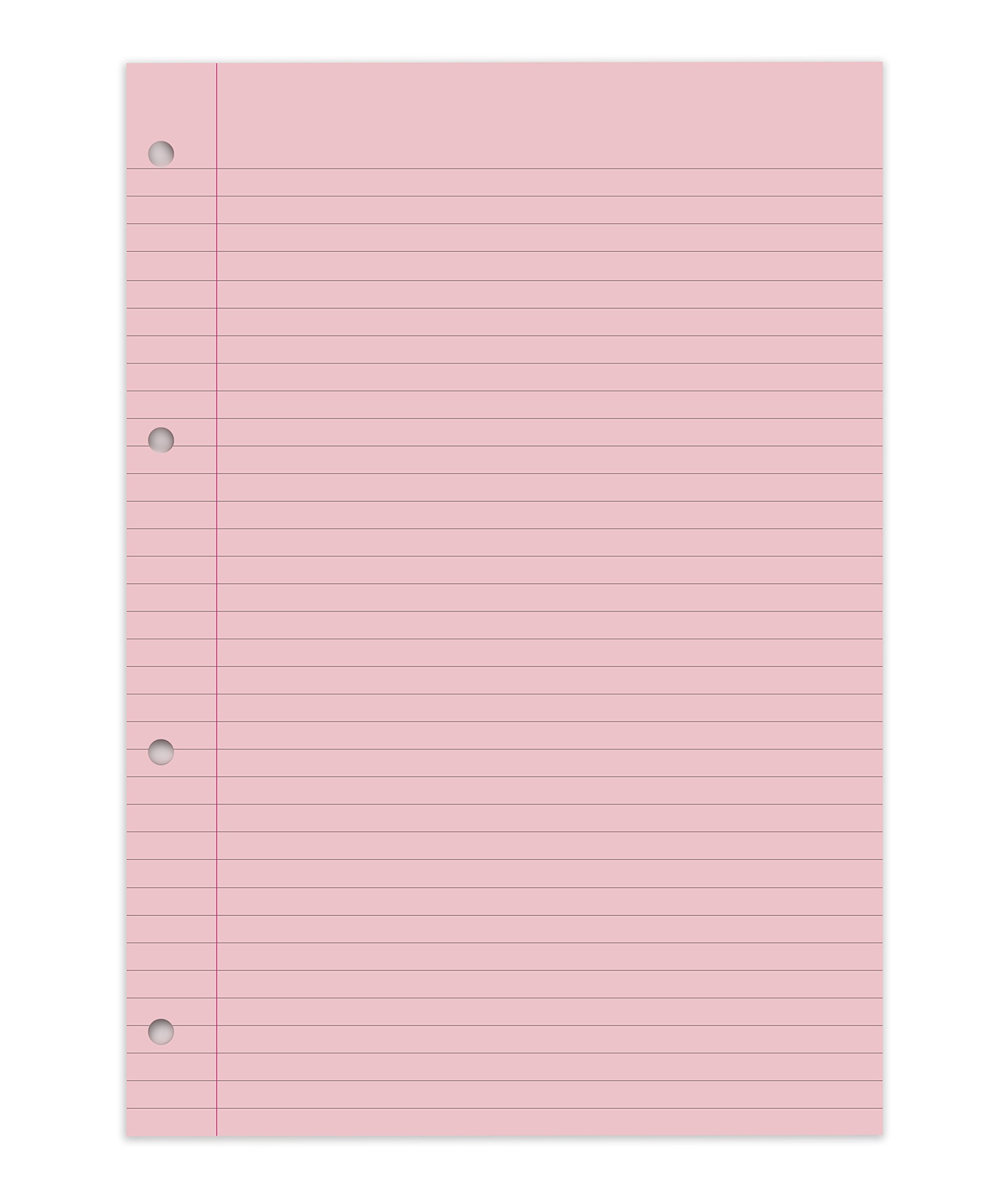 A4 Legal pad, 60 Sheets, 80gsm, Pink, Pack of 10