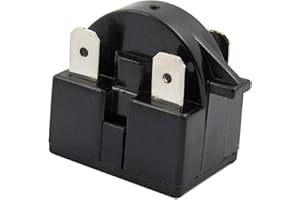 BESTSPARTSHOME iRomehony Start Relay Refrigerator PTC Ohm 3 Pin Replacement for Vissani Danby Compressor QP2-4.7