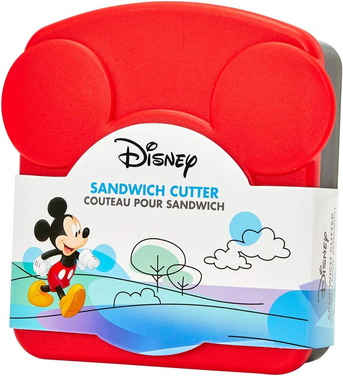 Disney Mickey Mouse Sandwich Crust & Cookie Cutter With