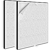 Slirceods Filter Set Compatible with Afloia Europa Air Purifiers,H13 3-Stage Filtration Activated carbon 3-IN-1 Air Clean VOCs (2pack)