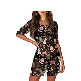 Jekioweii Women's Beach Coverups Swimsuit Bikini Cover Ups See Through Sheer Mesh Dress Short Sleeve Summer T-Shirt Tops