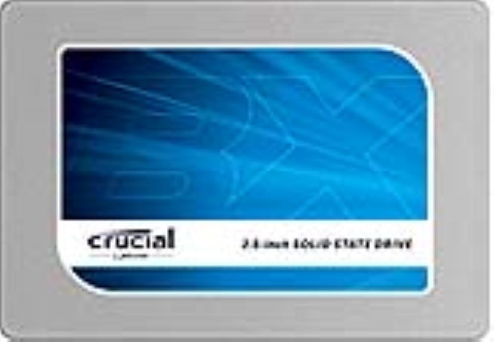 Crucial BX100 250GB SATA 2.5 inch Internal SSD Grey Upgrade