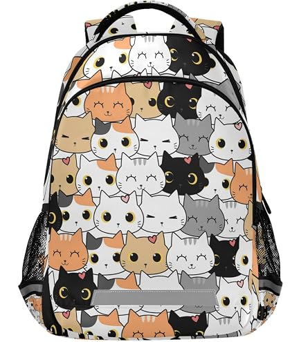 ALAZA British Shorthair Cat Backpack For School & Travel - Water-Resistant Daypack For Kids - View #4