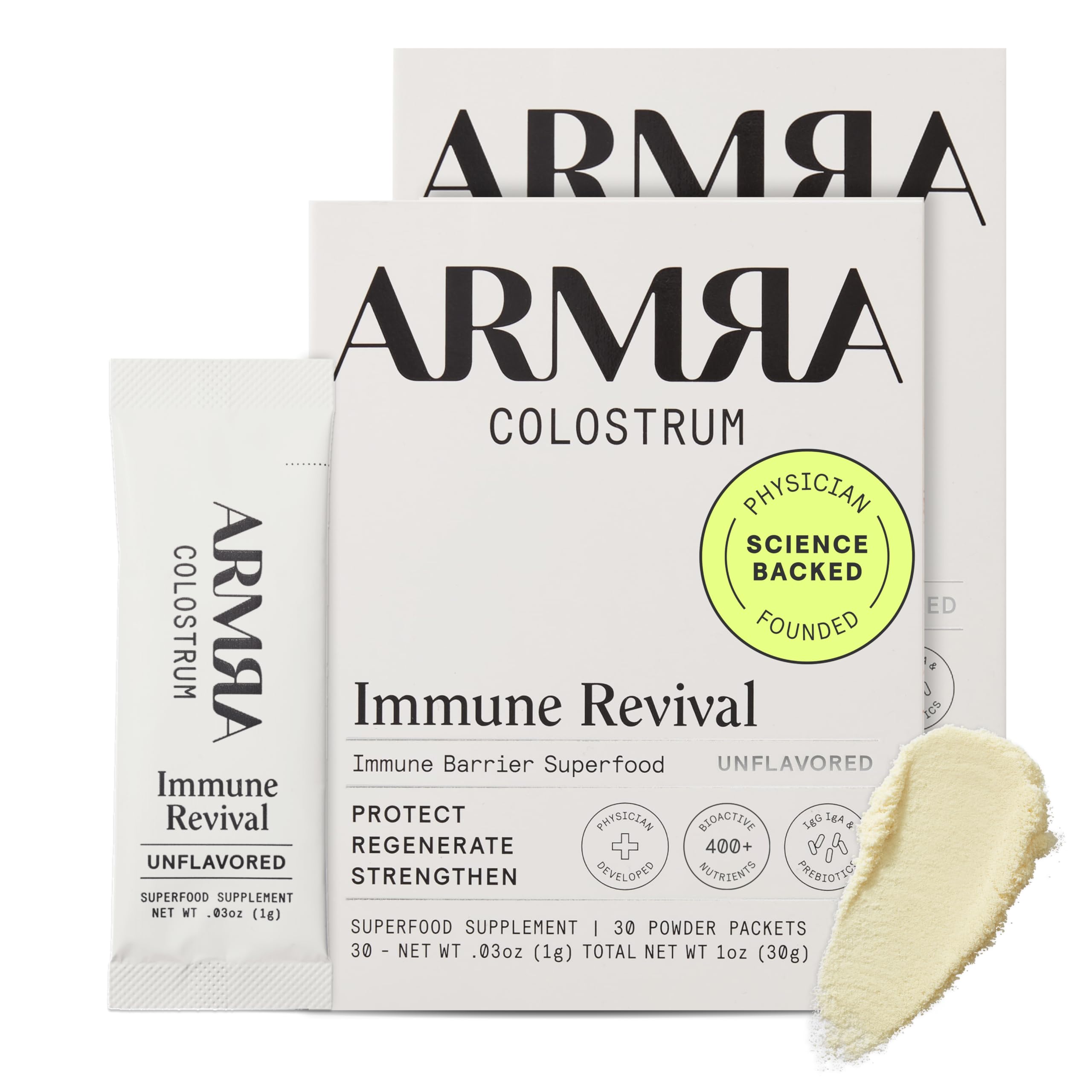 ARMRA Colostrum™ Powder | Unflavored | Gut Health