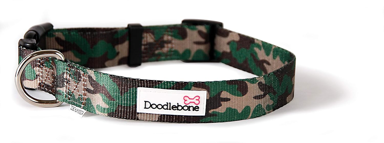 Doodlebone Bold Range Collar Camo Camouflage (Small) Amazon.co.uk Pet Supplies