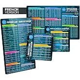 Air Fryer & Pressure Cooker Magnetic Cheat Sheet Set, Friteuse À Air ET L'Autocuiseur Aide-Mémoire Magnétique, Friteuse À Air