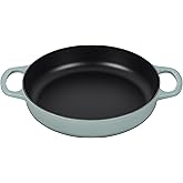 Le Creuset Signature Cast Iron Everyday Pan, 11", Sea Salt