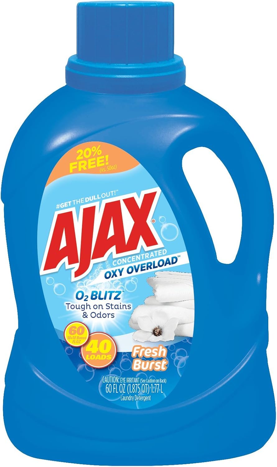 Oxy Overload Liquid Laundry Detergent by Ajax Odor