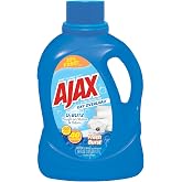 Ajax Oxy Overload Liquid Laundry Detergent, 60 Fl Oz, Fresh Burst Scent, Concentrated Stain Fighter, Quick-Dissolving, All-Machine Compatible