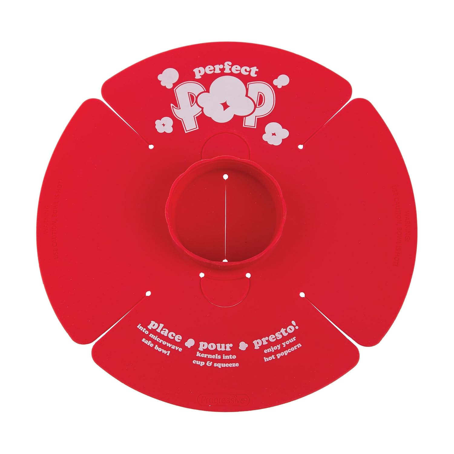 Progressive International PS-88 Prep Solutions Popcorn Maker, Small, Red