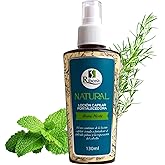 Ribon's Natural Hair Strengthening Lotion – Mint Scent, 130ml | Fortifying Hair Tonic for Stronger & Healthier Hair | Nourishing & Repairing Formula