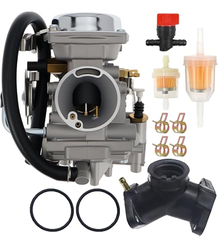 Carburador Caltric Para Yamaha V-Star 250 XV250 (2008-2024), Reemplazo 2UJ-14900-01-00, Aluminio, Estrangulador Eléctrico
