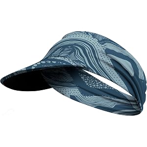 Kiyrnie Sun Visor Hat Men Women for Sun Protection Running Fishing Tennis Golf