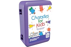 Charades for Kids Snap Box - The 'No Reading Required' Family Game in A Compact Travel Case by Pressman