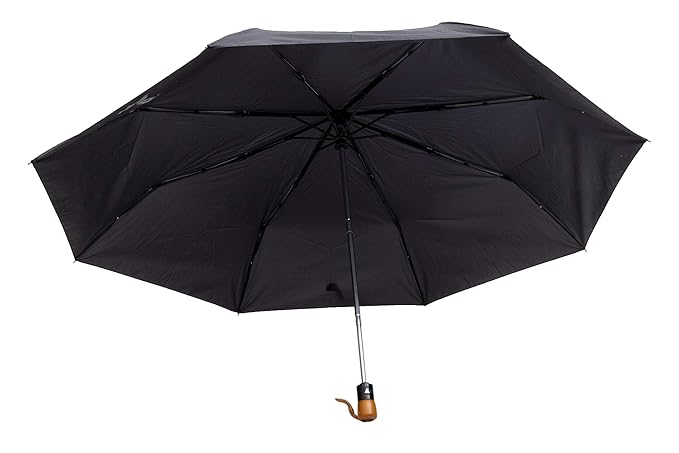 Hiltop Black 3 Fold Auto Open Auto Close Huge Umbrella