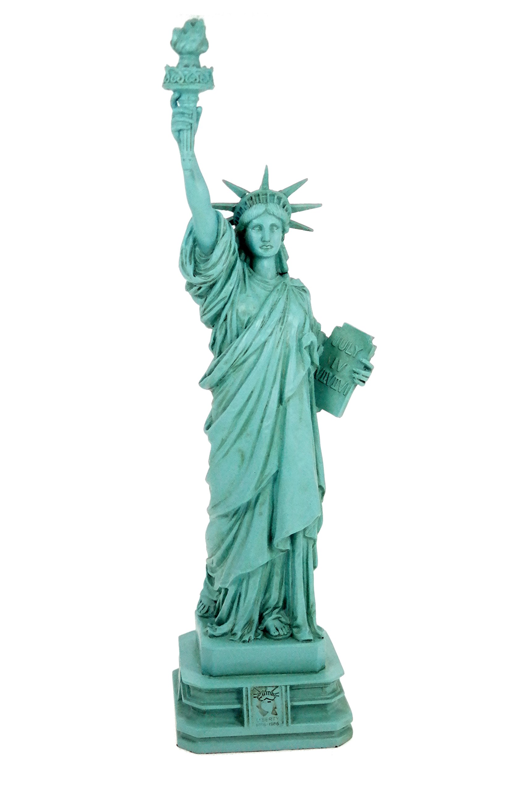 Veronese Design Statue of Liberty Statue 32 cm Green New York Figure Sculpture Decoration