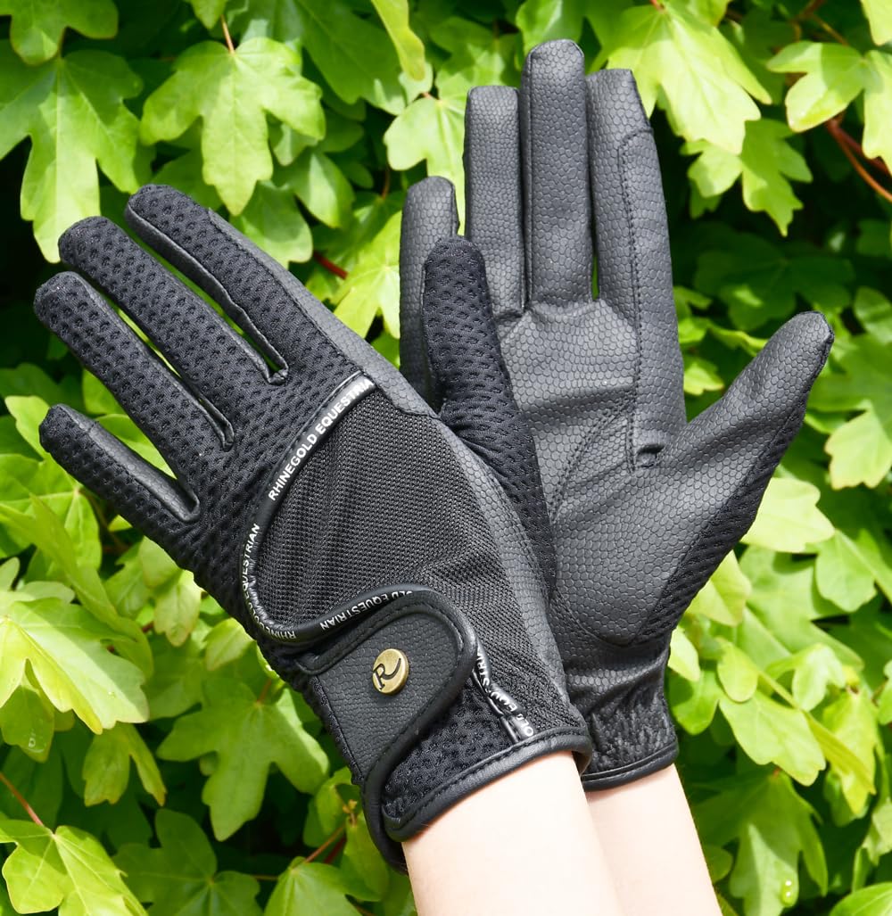 Rhinegold Honeycomb Mesh Riding Glove