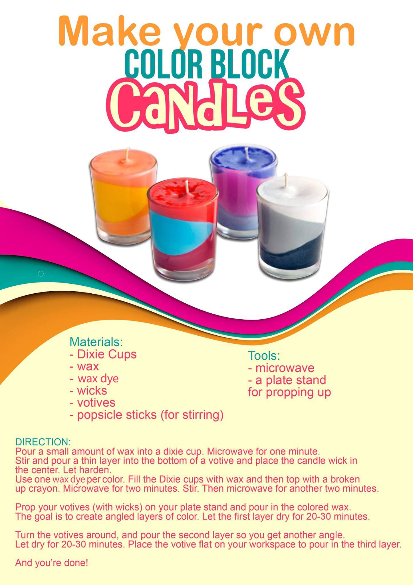 2.5 Oz Green Candle Dye Blocks For Soy Candles 80 Lb Wax EcoFriendly