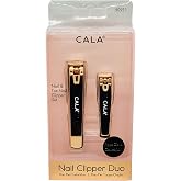 Cala Rose gold nail clipper duo