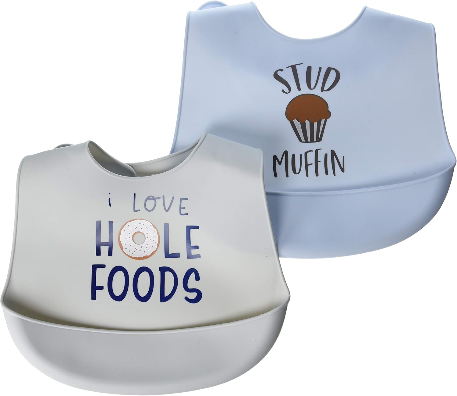 hudson baby silicone bibs