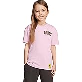 adidas Unisex-Kids' The Simpsons T-Shirt, True Pink, Small
