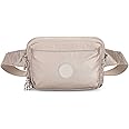 Kipling Women’s Abanu Multi Crossbody Bag, Lightweight, Adjustable Nylon Waist Pack with Multi-Compartment Zip Pockets