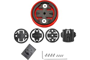 DGRYJHL Bike Computer Stem Top Cap Mount, Garmin Bike Mount Compatible with Garmin 25 200 130 500 510 520 520 800 810 820 1000 1030,Wahoo Elemnt,Bryton,Cateye Cycling GPS Computer,Includes Bike Phone Holder