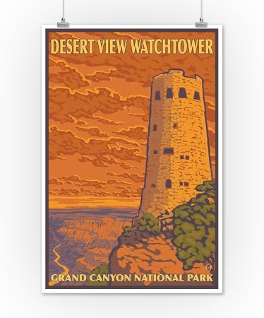 Amazon Com Grand Canyon Desert View Watchtower 9881 16x24