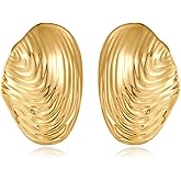 FILMOON Seashell Studs Earrings for Women Dainty Beach Earrings Summer Fashion Jewelry