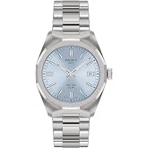 Tissot PRC 100 Solar, Swiss Solar Quartz, 34mm, Ice Blue, Women&rsquo;s Watch
