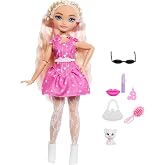 Barbie Dream Besties Barbie Malibu Doll and Accessories | Fashion Doll with Removable Fashions &amp; Makeup Themed Accessories, Ages 3+