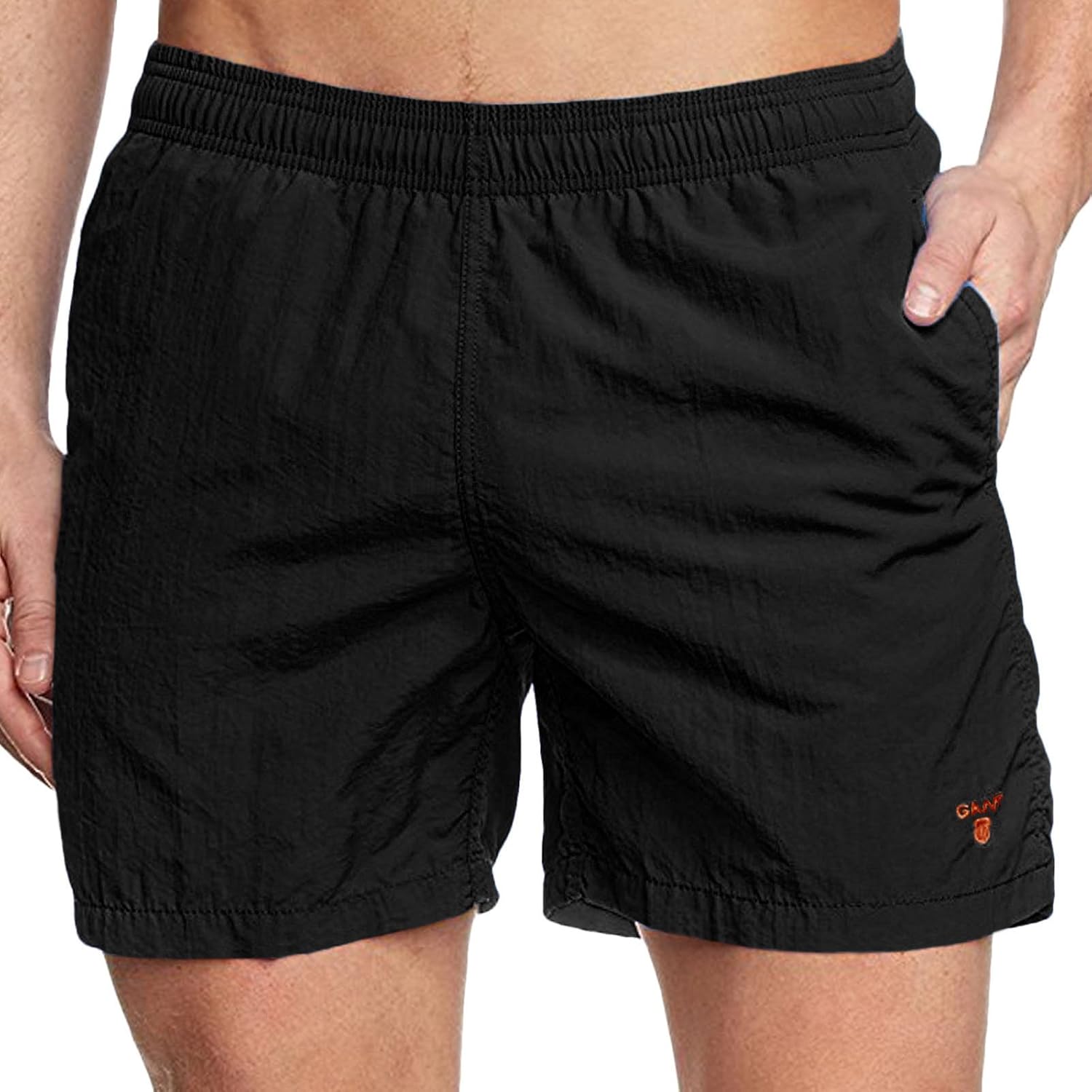 GANT Herren Solid Swim Boxer Badehose 3XL Schwarz Amazon de Bekleidung