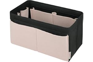 ZTUJO Felt Purse Organizer, Multi Pocket Bag in Bag Organizer For Tote & Handbag Shaper, Speedy 30, Speedy 35 and Speedy 40