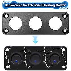 Rocker Switch Panel, Rocker Toggle Switch Aluminum