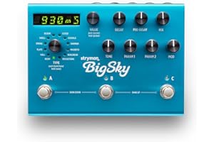 Strymon BigSky Multi Reverb Guitar Effects Pedal with 12 Unique Reverb Machines for Electric and Acoustic Guitar, Synths, Vocals and Keyboards