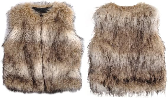 fur vest for baby